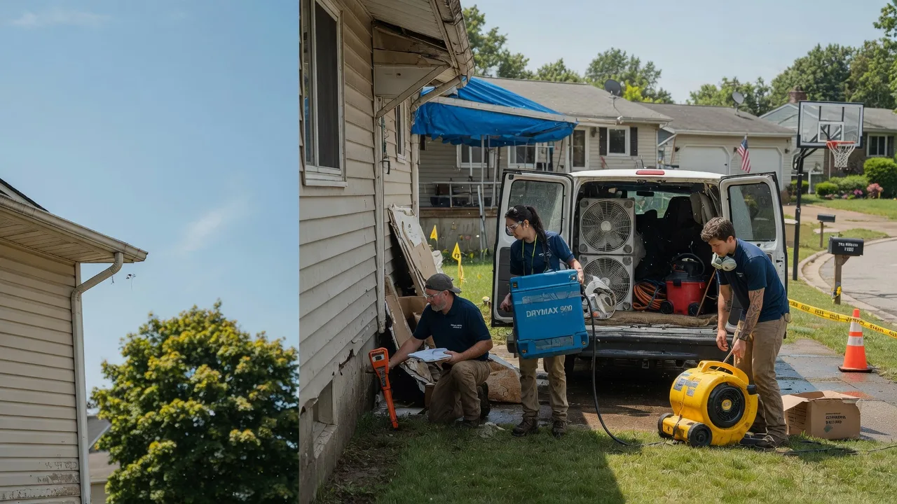 Ceiling Leak Cleanup in Cedar, MI near me